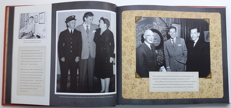   3   : FRANK SINATRA: THE FAMILY ALBUM. [Hardcover]. Used, NM condition.