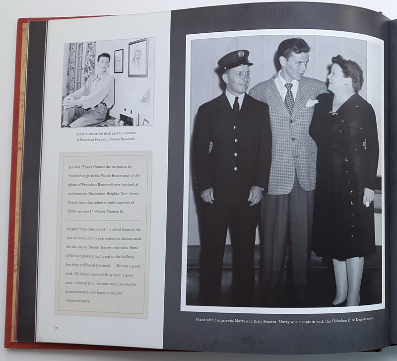   4   : FRANK SINATRA: THE FAMILY ALBUM. [Hardcover]. Used, NM condition.