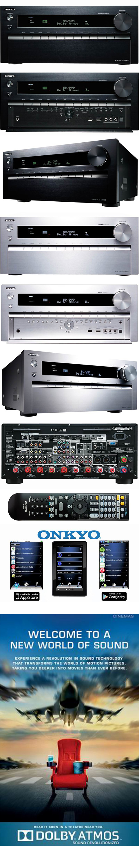 AV : Onkyo TX-NR 3030 Black