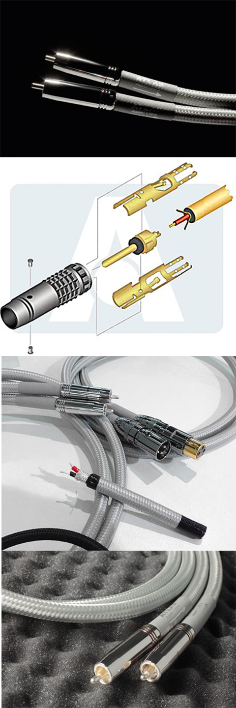  : Atlas Asimi Silver OCC  Ultra  (RCA-RCA) 1.00 m