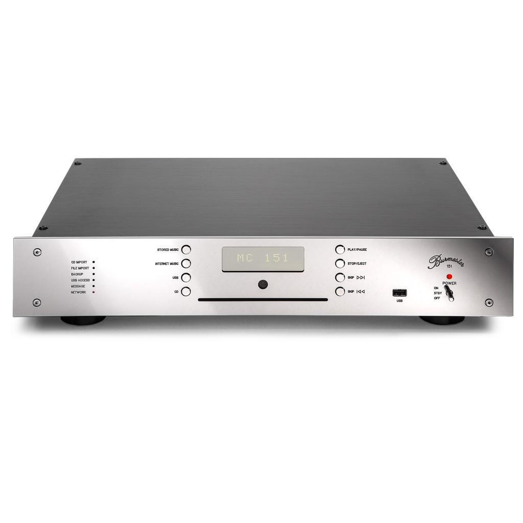 Top Line - HIGH END музыкальный сервер с CD приводом: Burmester 151 MK2 Musiccenter