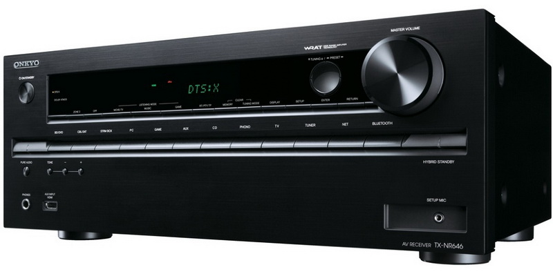   3  AV : Onkyo TX-NR 646 Black