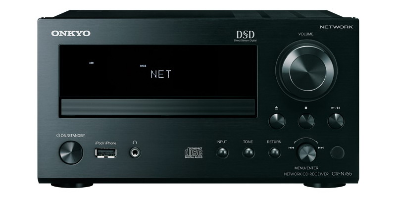  CD-: Onkyo CR-N765 Black