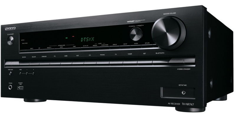   3  AV : Onkyo TX-NR747 Black