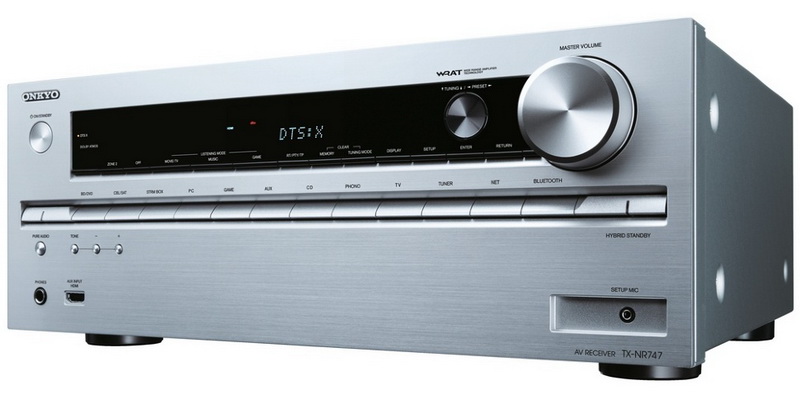   6  AV : Onkyo TX-NR747 Black