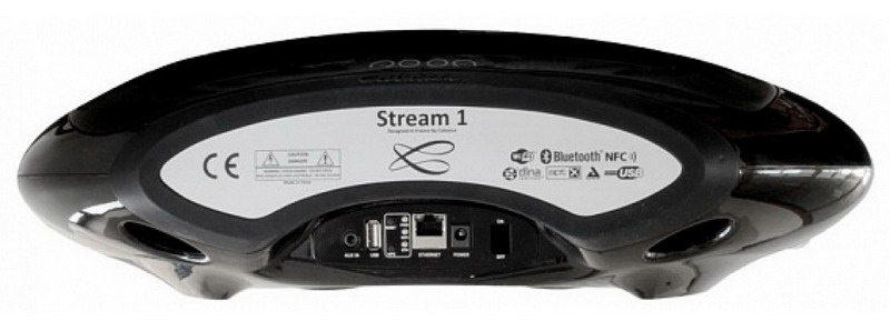   4      Bluetooth  Wi-Fi: Cabasse Stream 1 Glossy Black