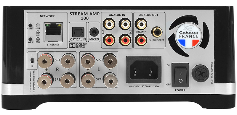   3   : Cabasse Stream Amp Glossy Black