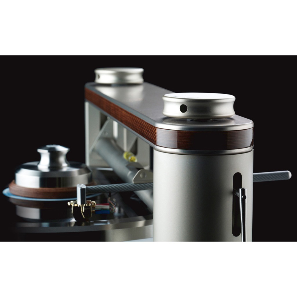   4  : Clearaudio Tangential tonearm Statement TT 1 /TA 018/B Stainless steel, Black Lacquer