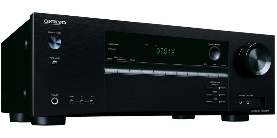   2  AV : Onkyo TX-NR474 Black