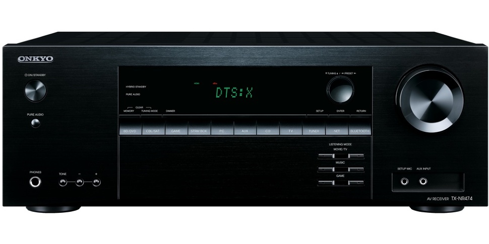 AV : Onkyo TX-NR474 Black