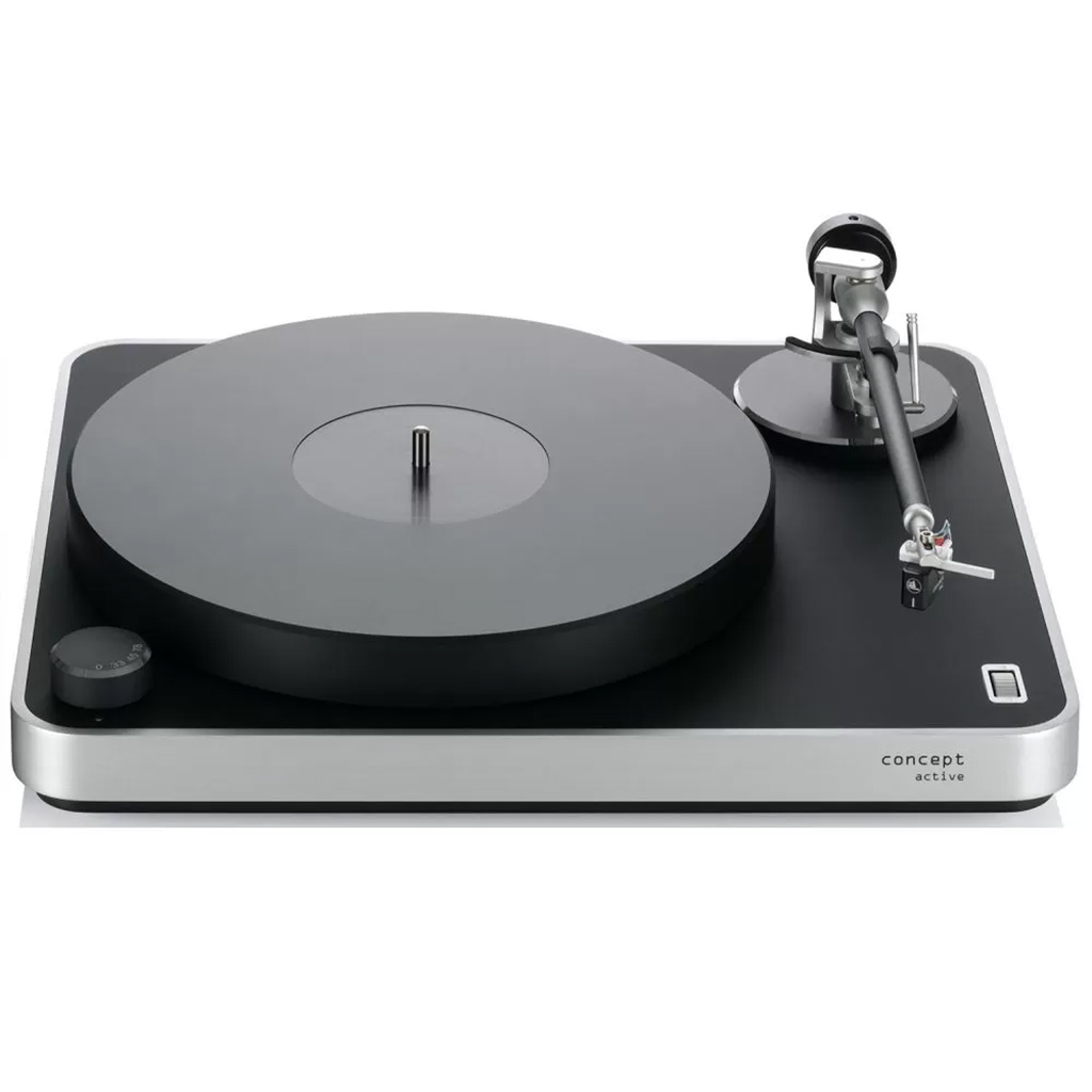   : Clearaudio Concept  Active (MC) Black with silver (all-in-one-system