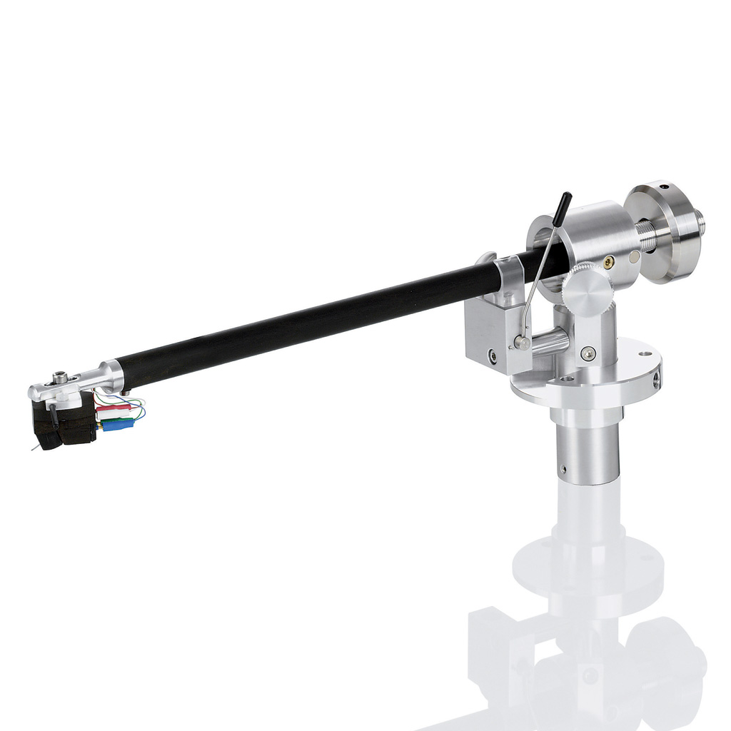 : Clearaudio Radial tonearm Satisfy Kardan TA 045 Black Aluminium