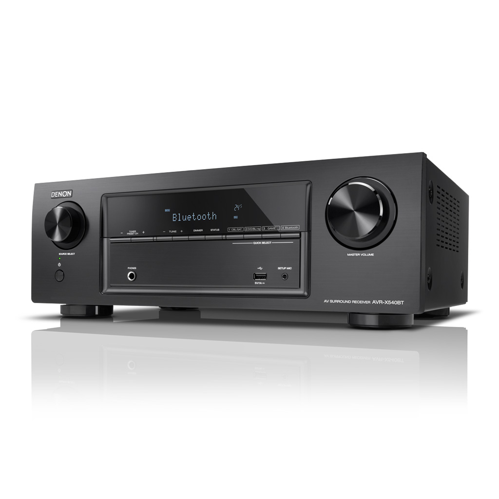   4  AV : Denon AVR-X540BT (5.2 h) Black