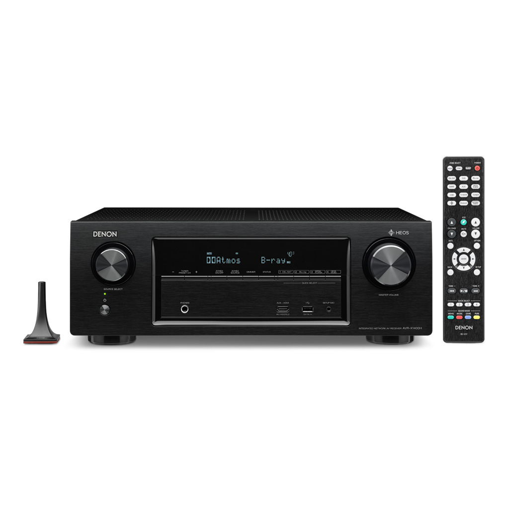   3  AV : Denon AVR-X1400H (7.2 h) Black