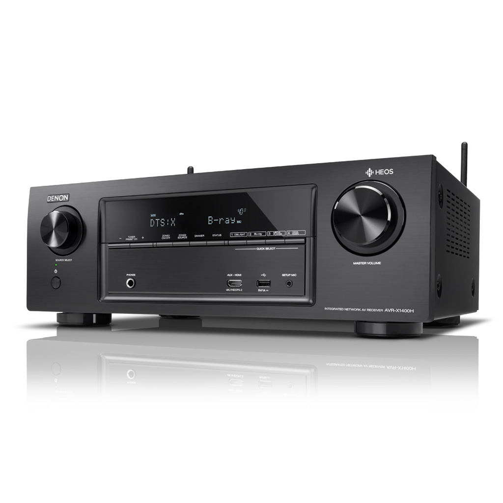 AV : Denon AVR-X1400H (7.2 h) Black