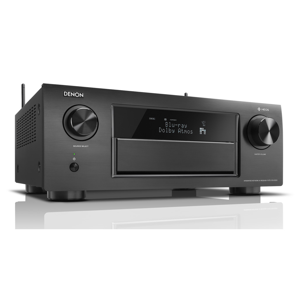 AV : Denon AVR-X6400H  (11.2 h) Black