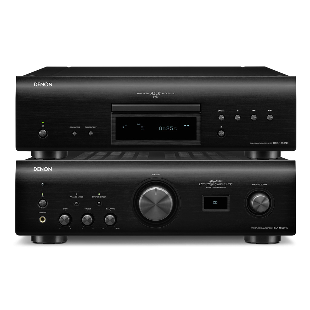   10  CD/SACD : Denon DCD-1600NE Black