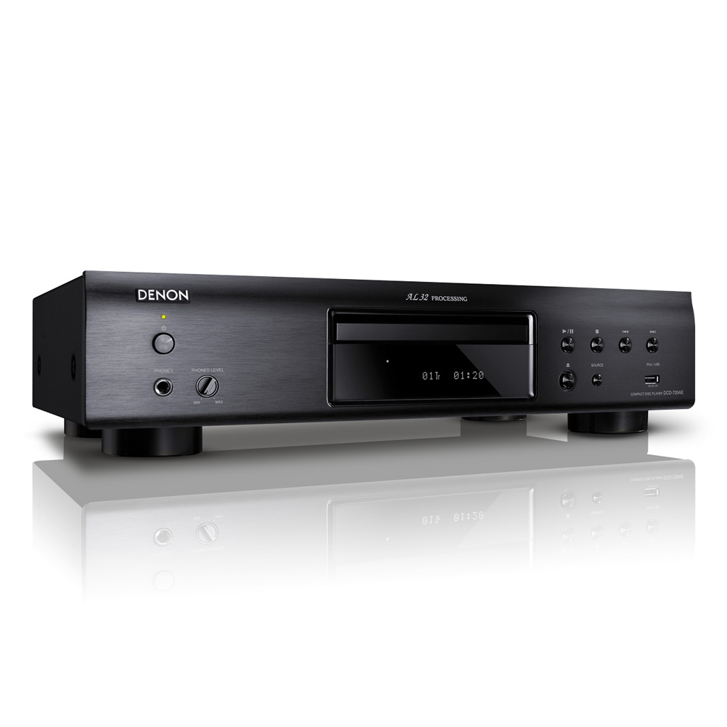   3  CD : Denon DCD-720AE Black