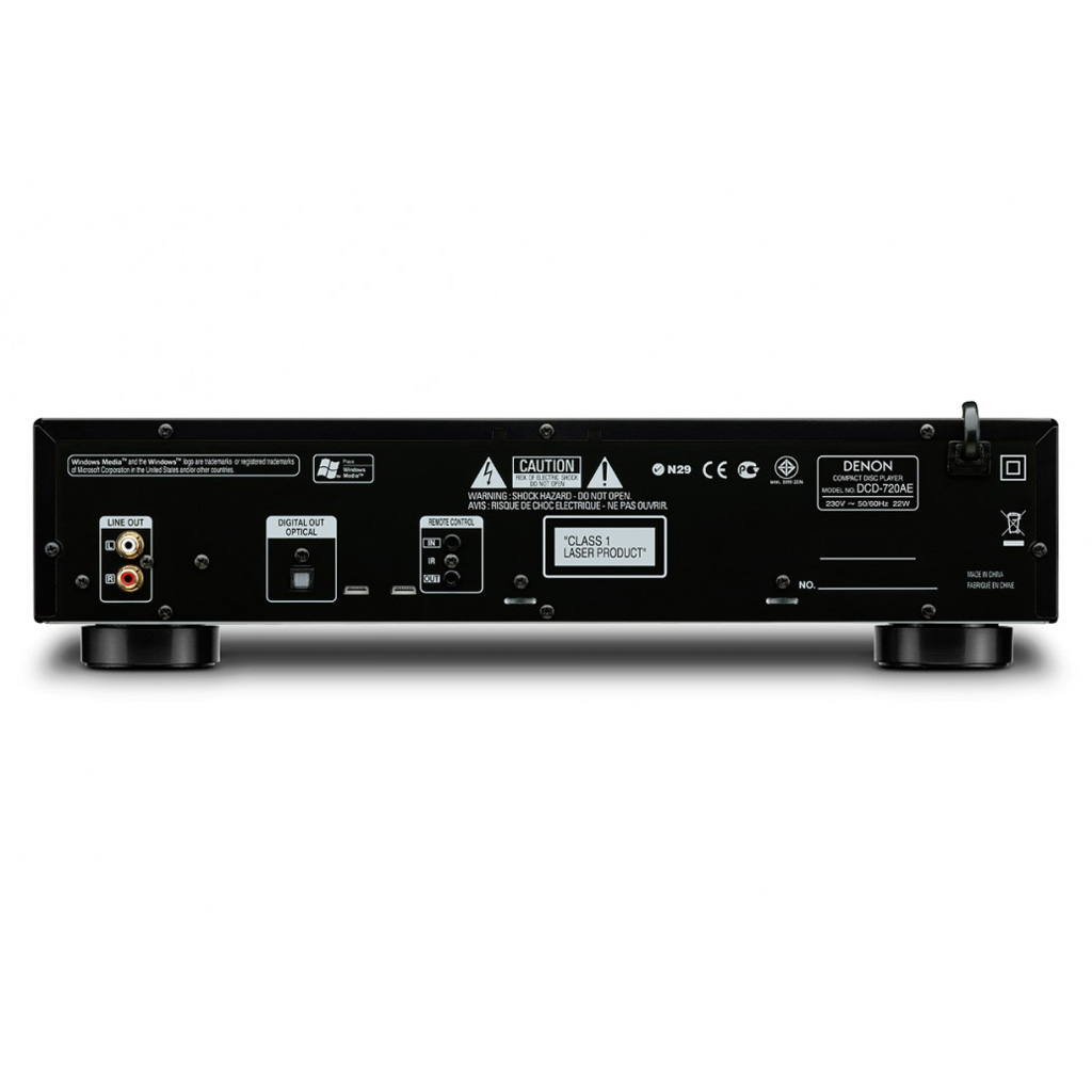   8  CD : Denon DCD-720AE Black