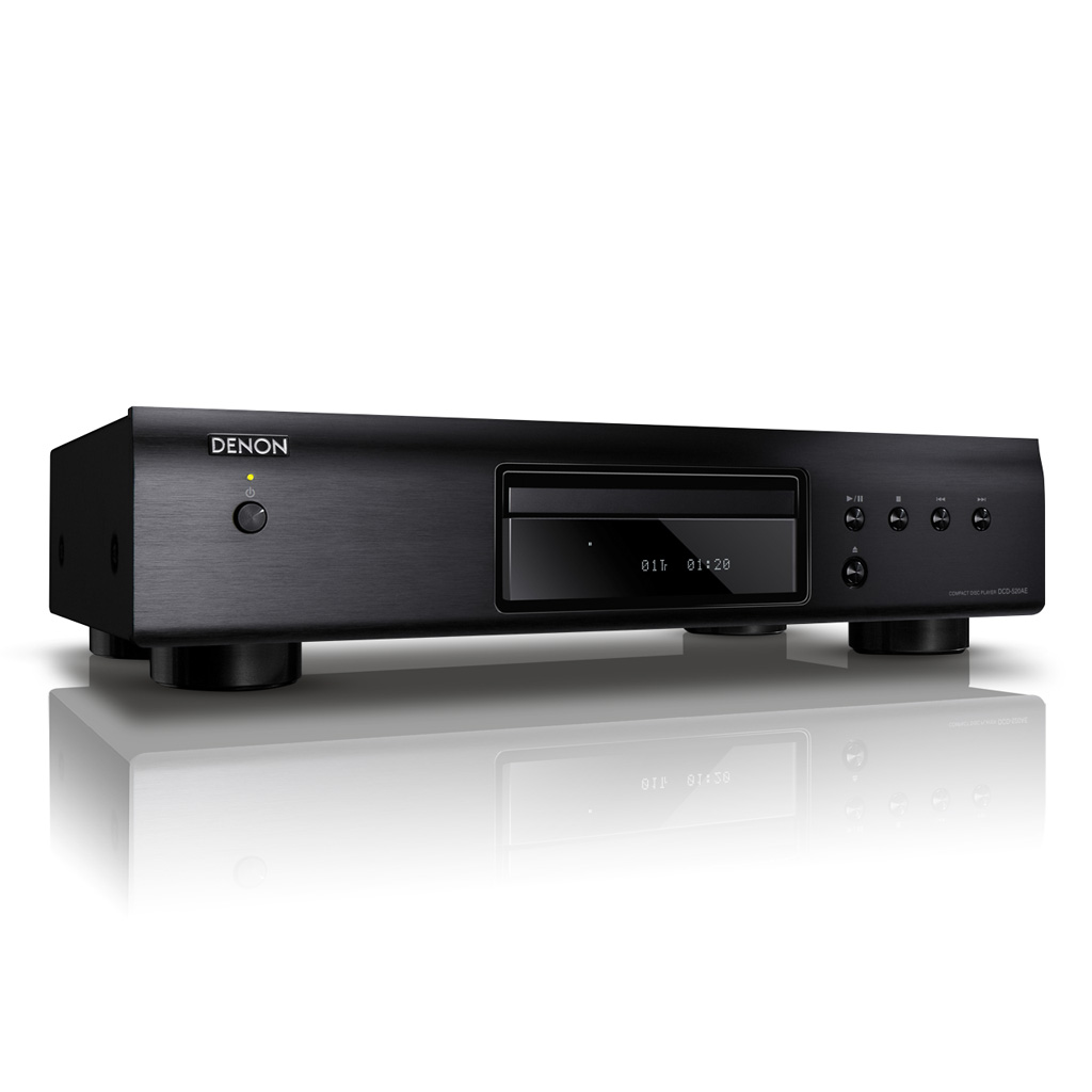   3  CD : Denon DCD-520AE Black