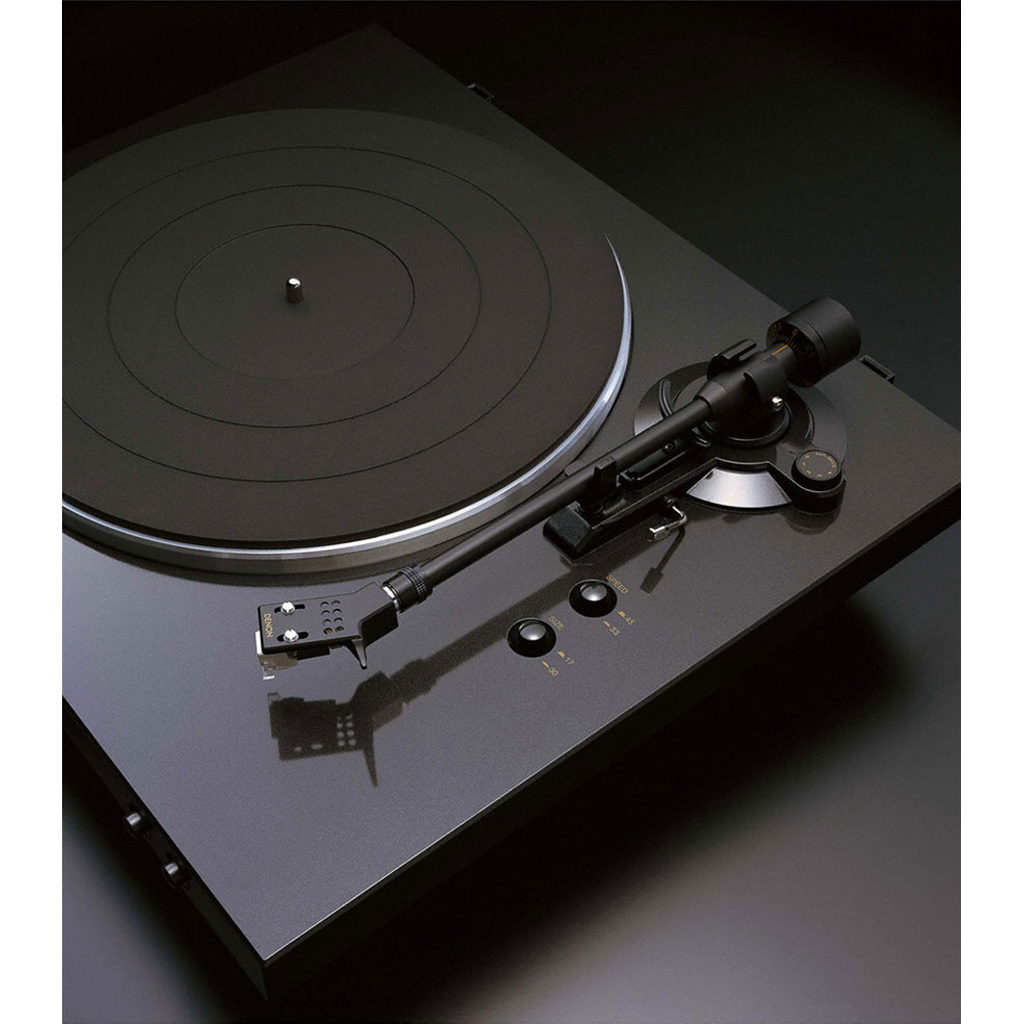 Фото № 5 товара Проигрыватель виниловых дисков: Denon DP-300F (полный автомат с фоно корректором) Black