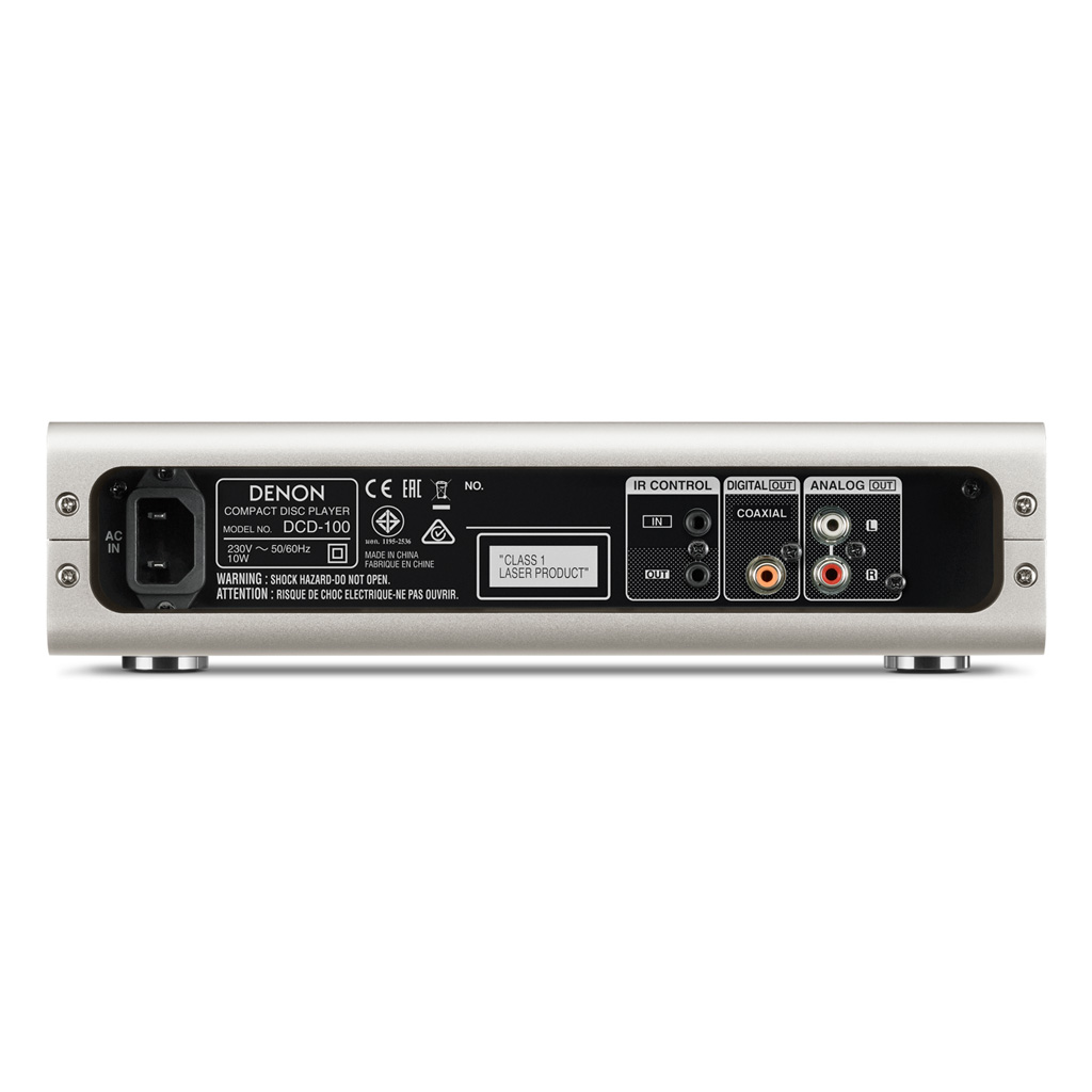   2  CD  : Denon DCD-100 Silver Black