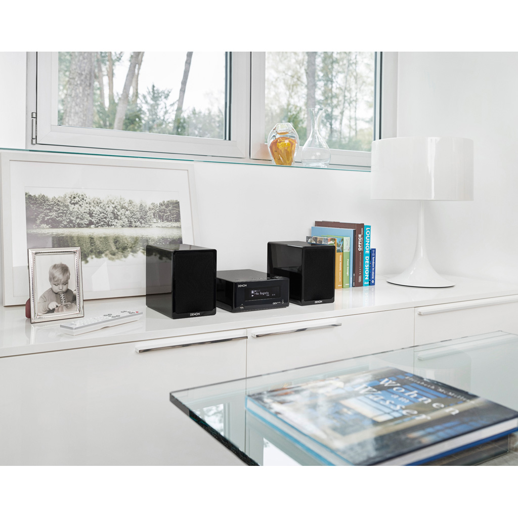   10     Wi-Fi/AirPlay/Bluetooth: Denon CEOL Piccolo DRA-N4 Black