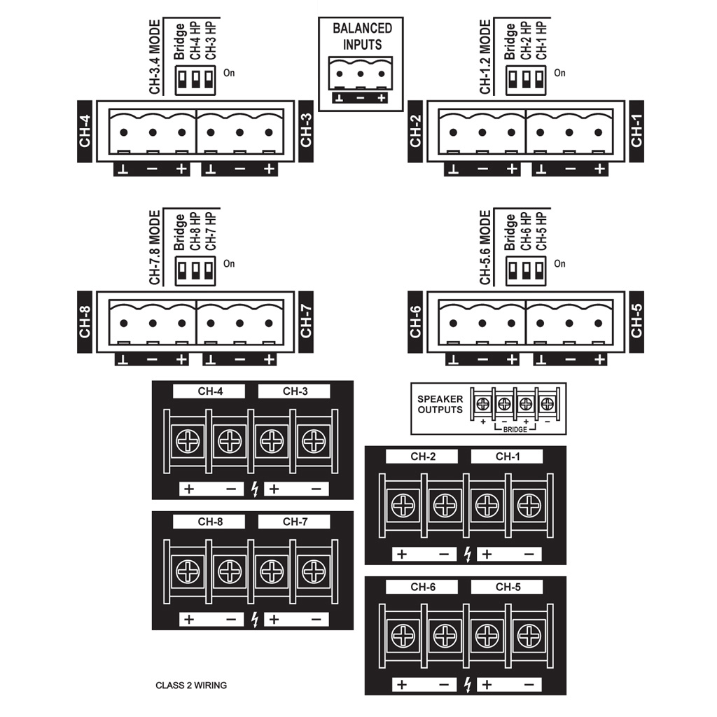   2  8    (Class D, 8x225/8, Damping >400): LWS KINO8-2K7 Black