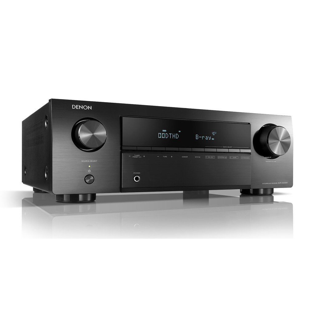   3  AV : Denon AVR-X250BT (5.1 h) Black