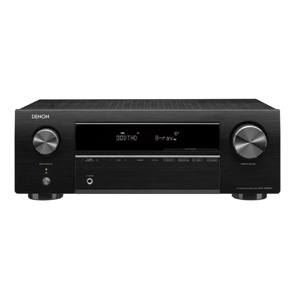 AV : Denon AVR-X250BT (5.1 h) Black