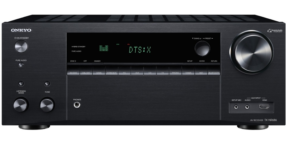   2  AV : Onkyo TX-NR686 Black