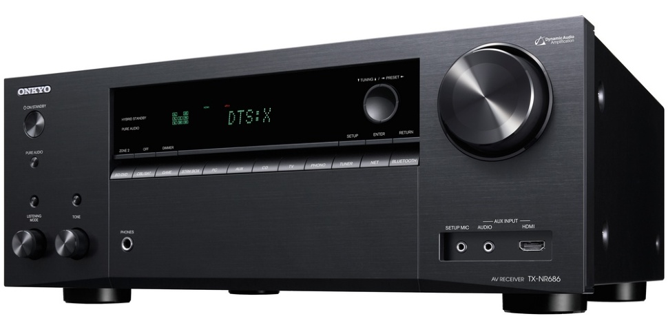   6  AV : Onkyo TX-NR686 Black