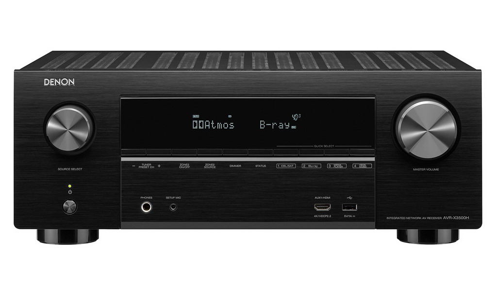   2  AV : Denon AVR-X3500H (7.2 h) Black