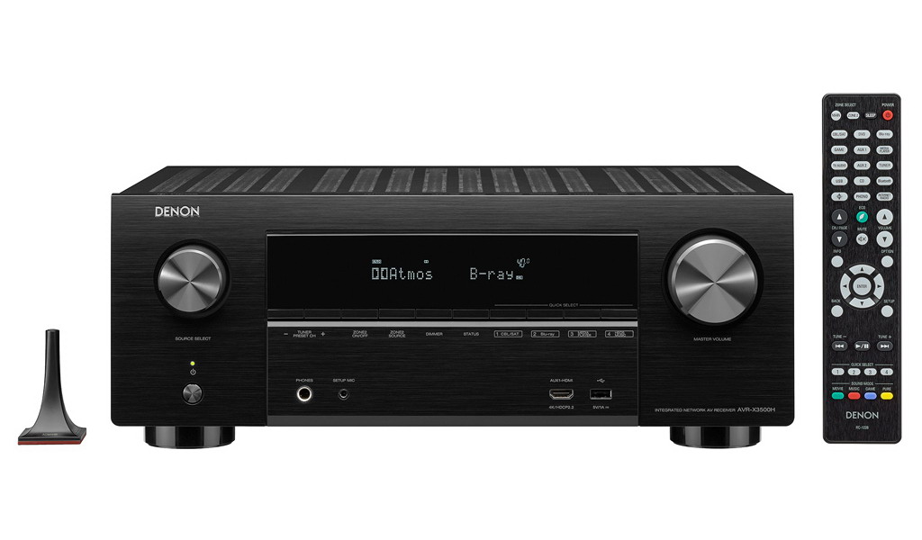   3  AV : Denon AVR-X3500H (7.2 h) Black