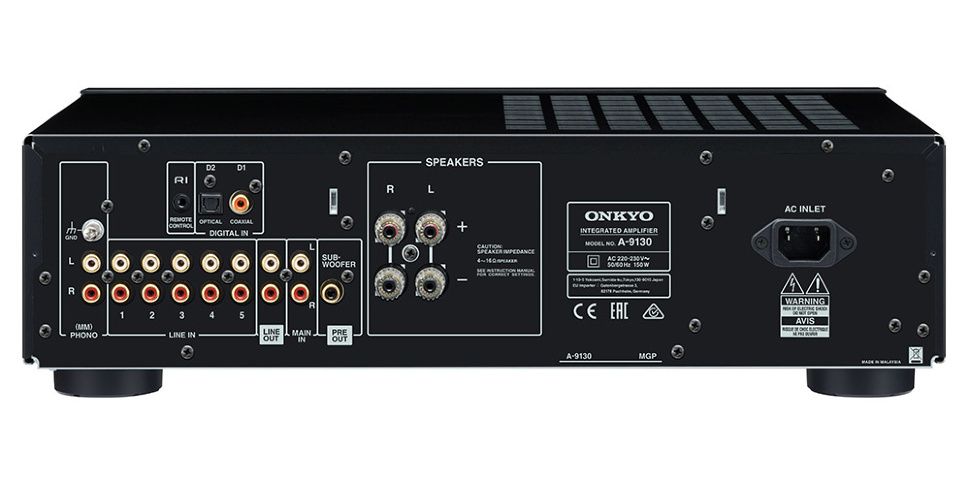   3   : Onkyo A-9130 Black