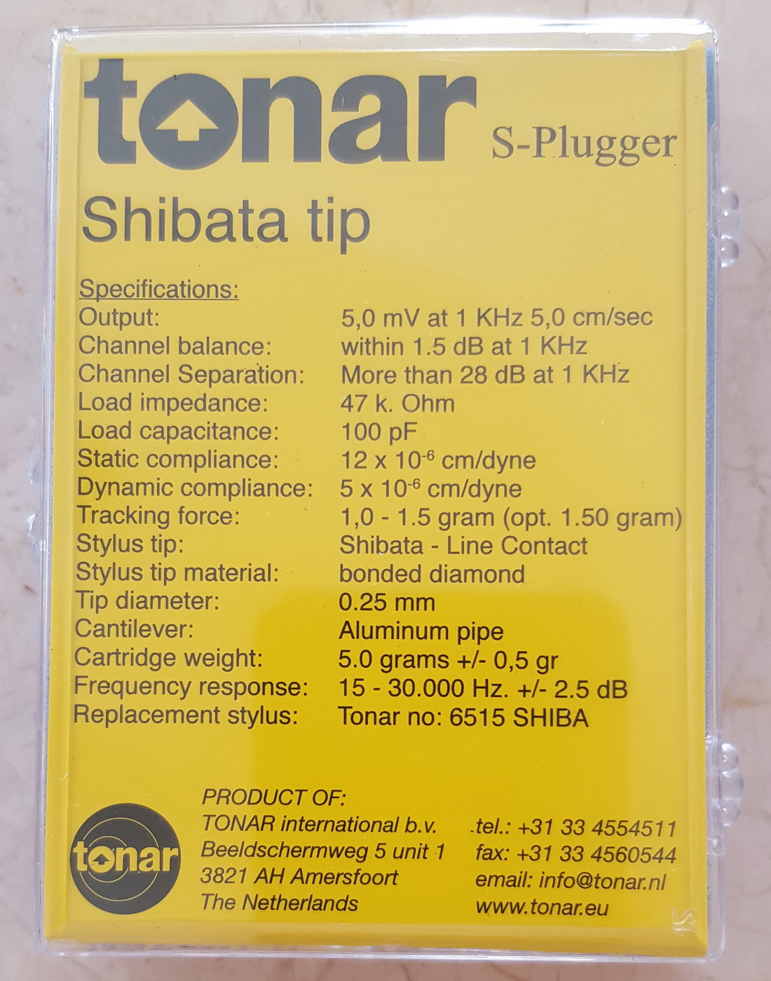   2   ,  : Tonar S-Plugger T4P (Shibata tip), art. 9590