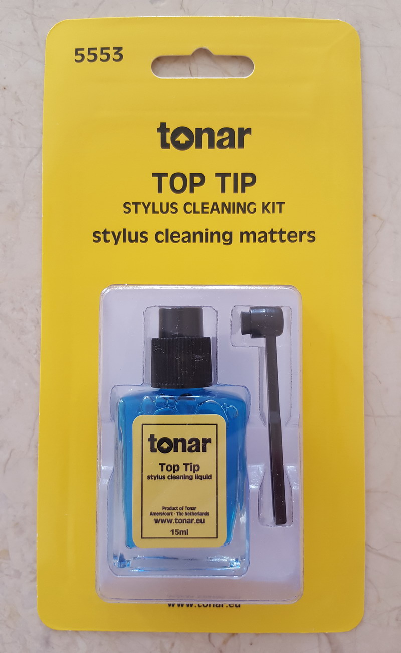 Набор по уходу за пластинками и стилусом: Tonar TOP TIP, art. 5553