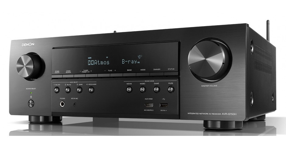 AV : Denon AVR-S 750H (7.2 h) Black