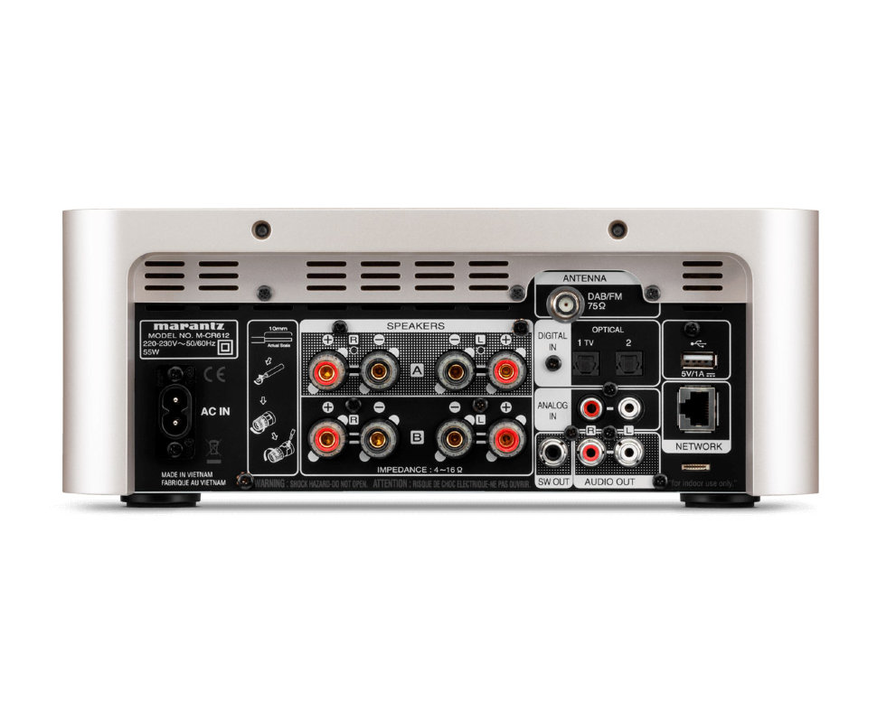   5    / CD / FM: Marantz Melody X - M-CR612 Black