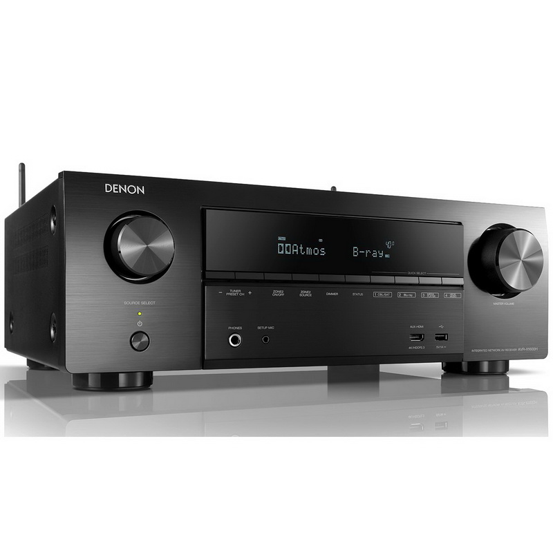 AV Ресивер: Denon AVR-X1600H (7.2 сh) Black