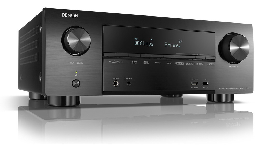 AV Ресивер: Denon AVR-X3500H (7.2 сh) Black