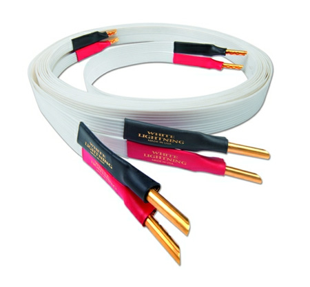  : Nordost White lightning,2x2.5m is terminated with low-mass Z plugs