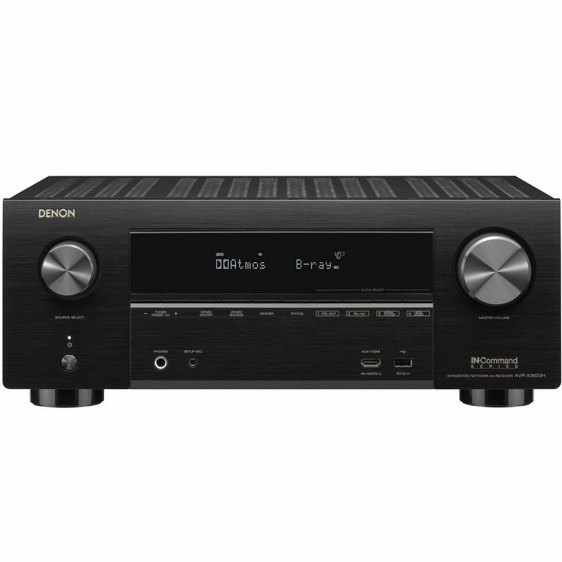 AV : Denon AVR-X3600H (9.2 h) Black