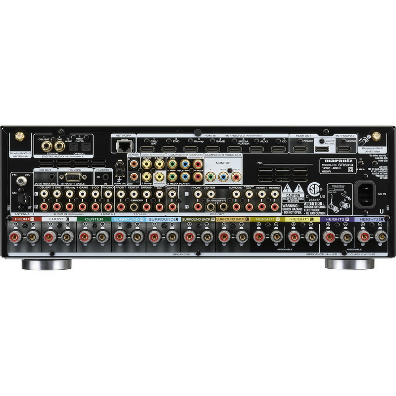   7  AV : Marantz SR6014 Black
