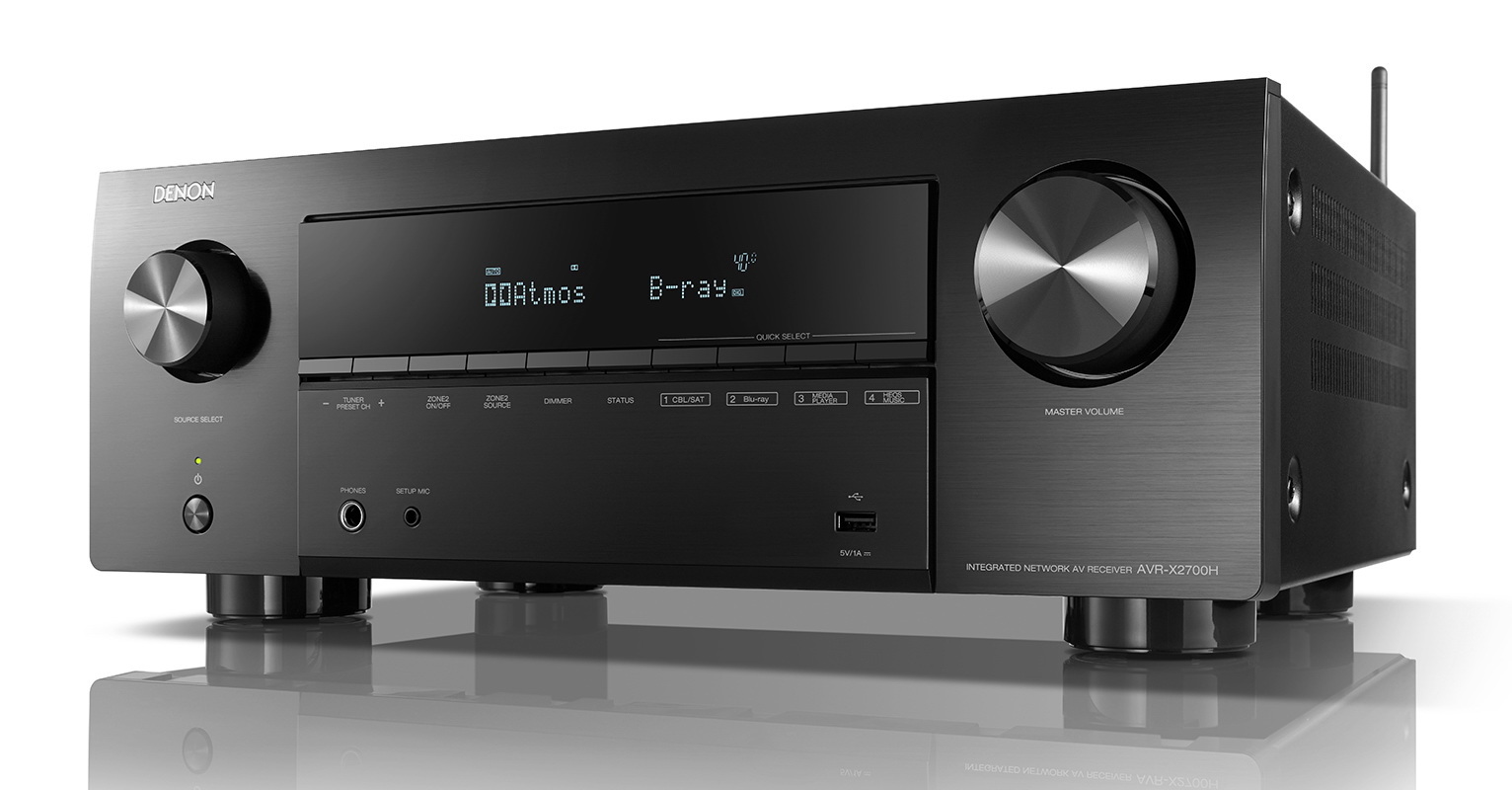   3  AV : Denon AVR-X2700H 8K (7.2 h) Black