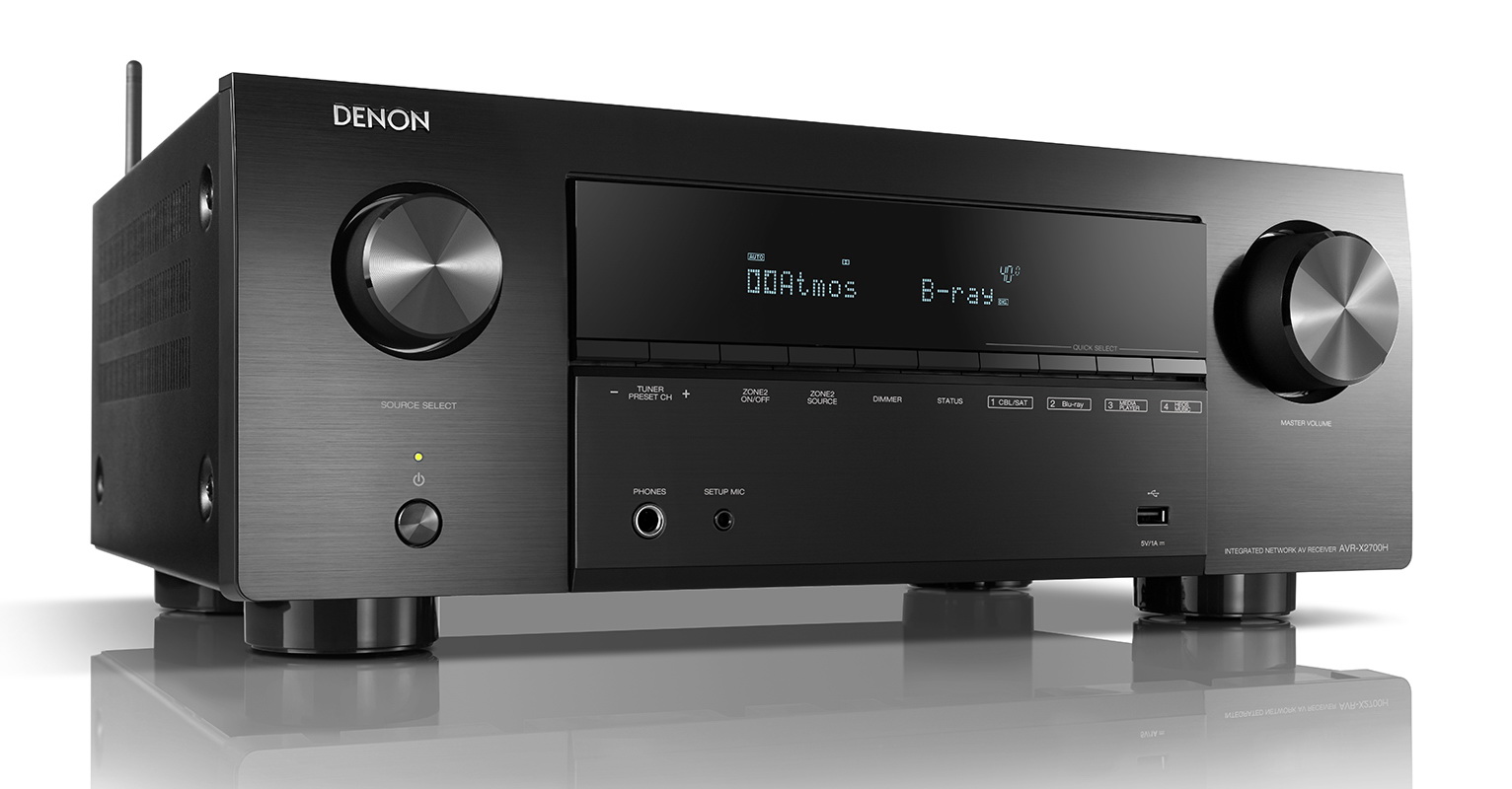 AV : Denon AVR-X2700H 8K (7.2 h) Black