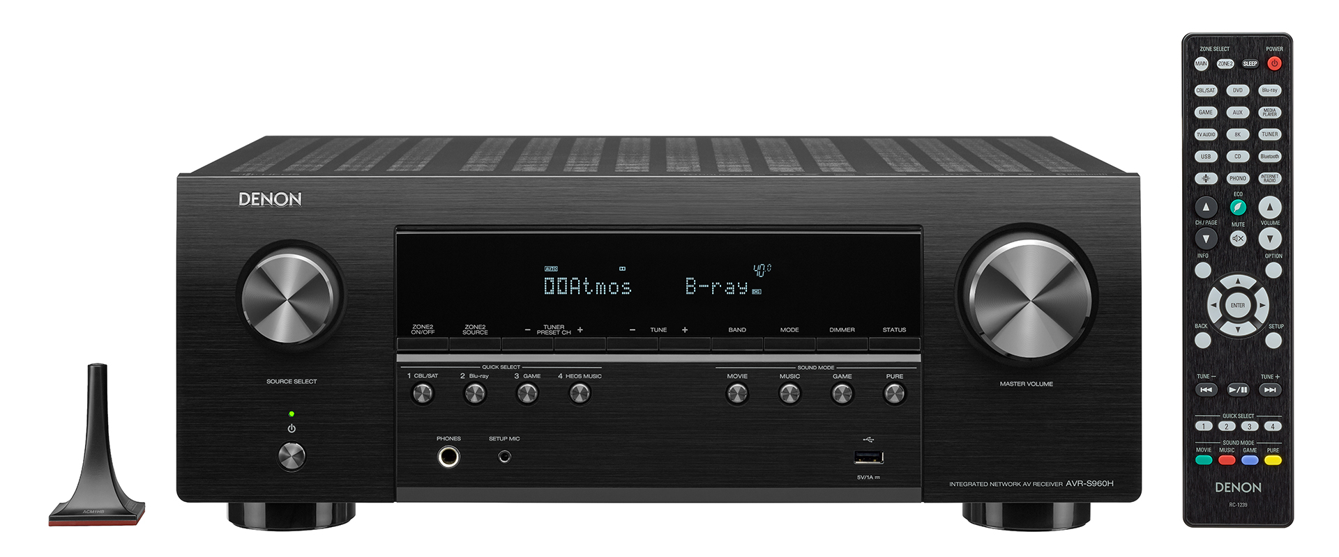   3  AV : Denon AVR-S 960H 8K (7.2 h)  Black