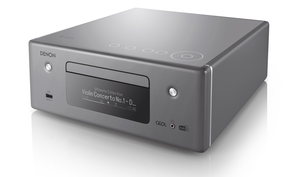 Фото № 2 товара Сетевой CD-ресивер с Wi-Fi/AirPlay2/Bluetooth: Denon CEOL RCD-N11 Black