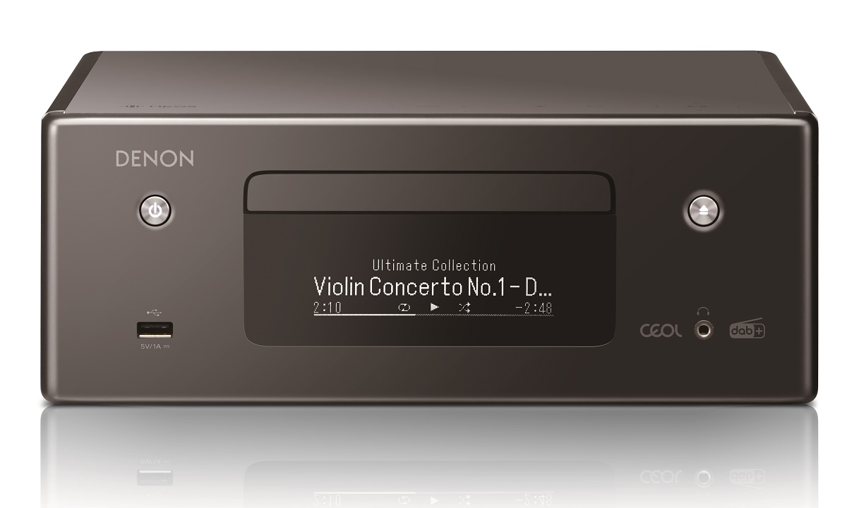   4   CD-  Wi-Fi/AirPlay2/Bluetooth: Denon CEOL RCD-N11 Black