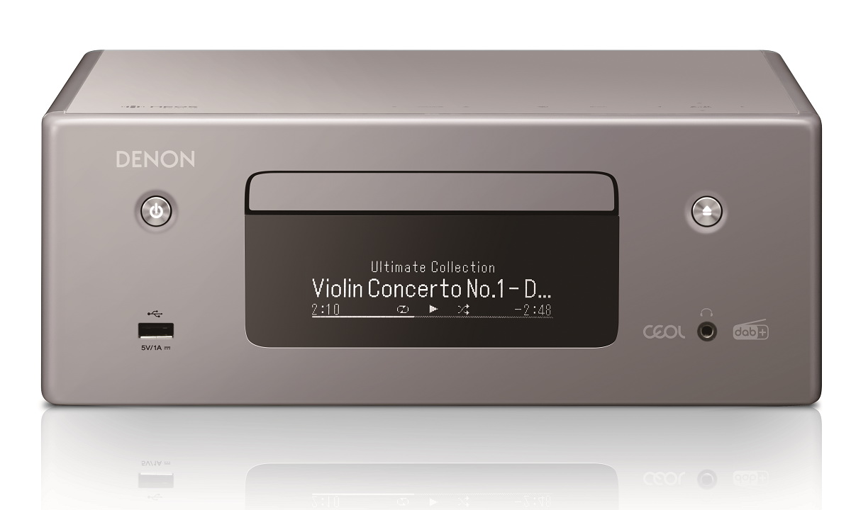   5   CD-  Wi-Fi/AirPlay2/Bluetooth: Denon CEOL RCD-N11 Black